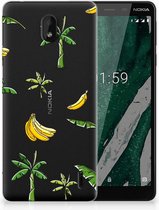 Nokia 1 Plus TPU Hoesje Design Banana Tree