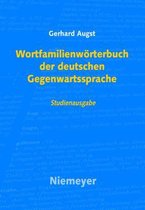 Wortfamilienwoerterbuch Der Deutschen Gegenwartssprache