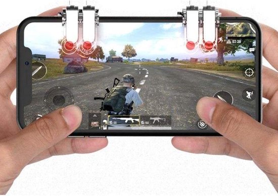 Phone Gamepad Gaming - trigger-knop doelknop - L1 R1 Shooter Controller - voor smartphone - TrendX