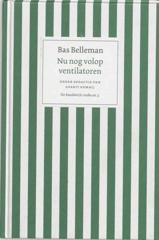 Cover van het boek 'Nu nog volop ventilatoren' van G. Belleman