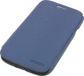 Rock Big City Leather Side Flip Case Dark Blue Samsung Galaxy Grand I9080