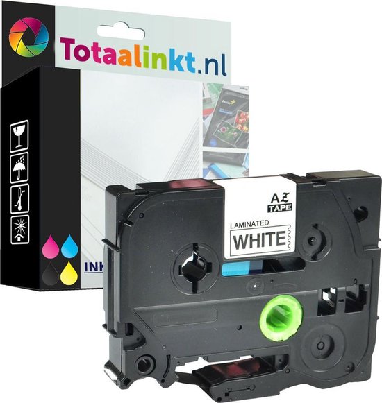 Brother P-Touch GL 1000 (TZe231) 12mm Black op wit Gelamineerd zelfklevend tape | huismerk