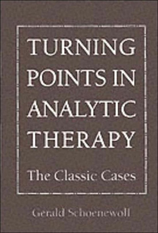 Turning Points in Analytic Therapy - cover