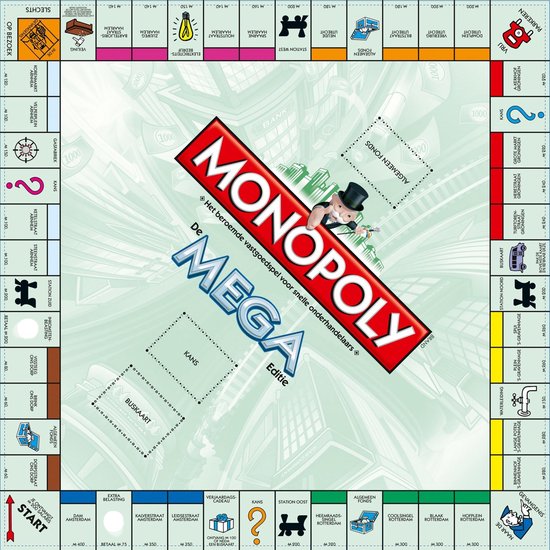 Nationaal kiezen commentaar Monopoly Mega - Bordspel | Games | bol.com