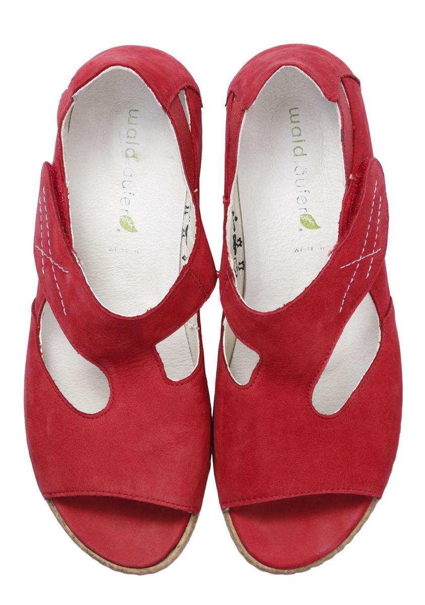 Waldlaufer Vrouwen Sandalen - 342004 - Rood - Maat 36 1/2 | bol.com