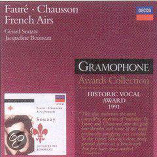 French Songs, Souzay CD (album) Muziek bol