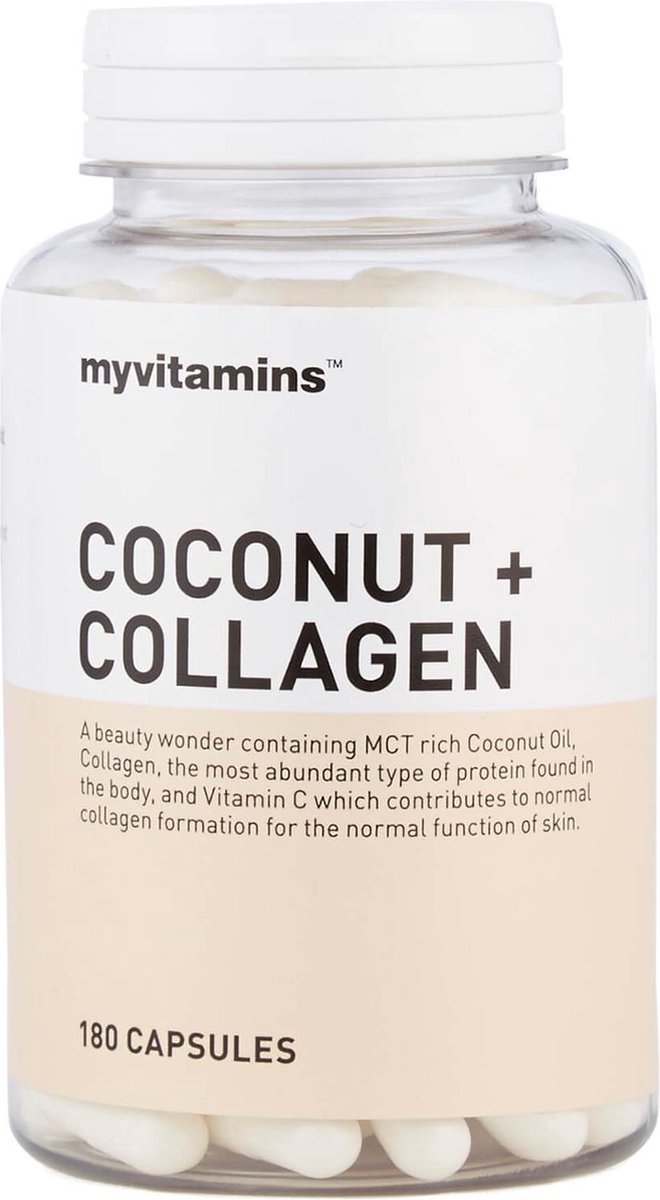 Goedkoopste Coconut Collagen (180 Capsules) - Myvitamins