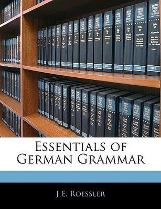 Essentials of German Grammar - cover