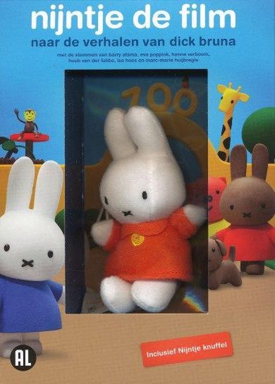 Nijntje de film DVD met Nijntje knuffel