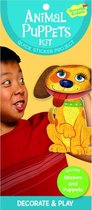 Peaceable Kingdom Sticker Kit Dieren Handpoppen