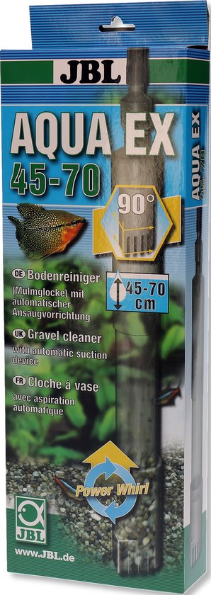 JBL AquaEx Set 45-70 Bodemreiniger voor aquaria met een hoogte van 45-70 cm
