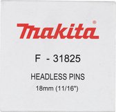 Makita F-32142 Pin 18mm 0,6mm RVS