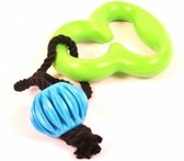 Duvoplus - Speelgoed Voor Dieren - Hond - Tpr Octopus Met Koord Drijvend Groen Groen - 1st