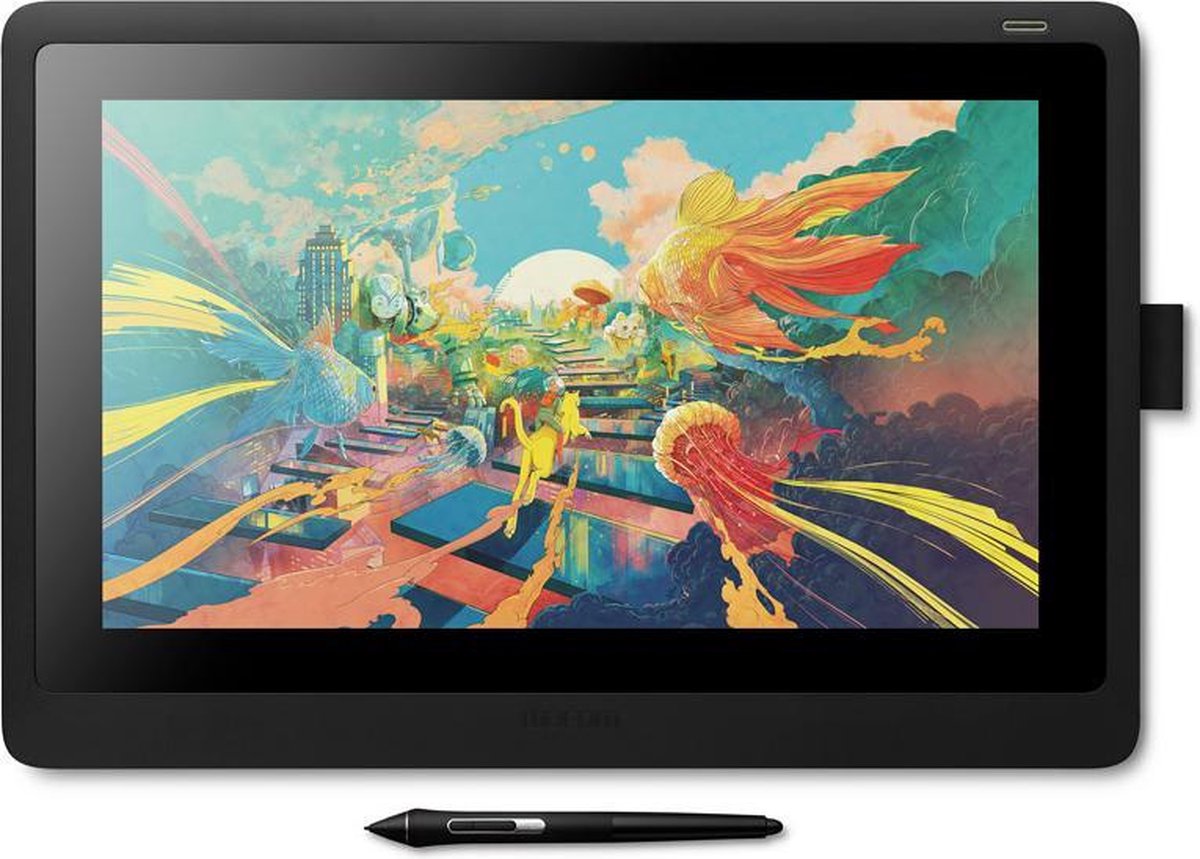 Wacom Cintiq 16 - Tekentablet - 15.6 inch - Zwart