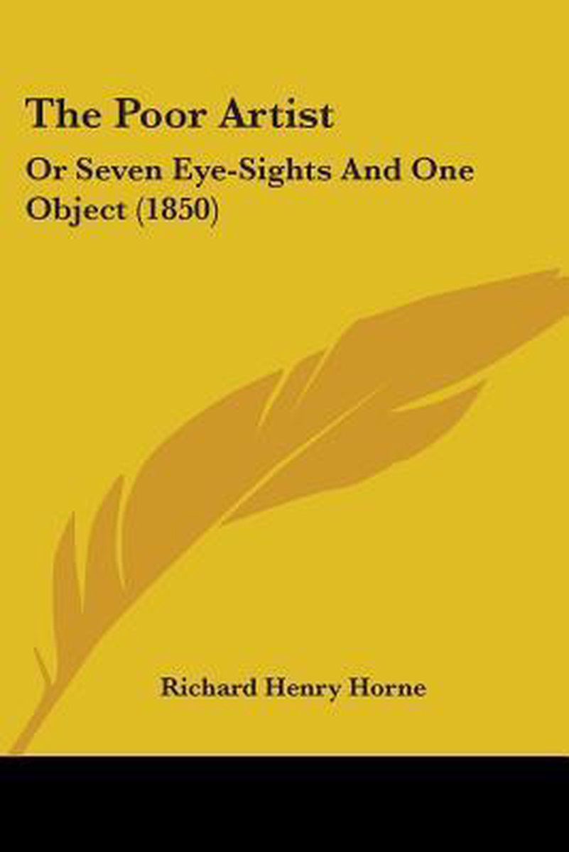 The Poor Artist van Richard Henry Horne