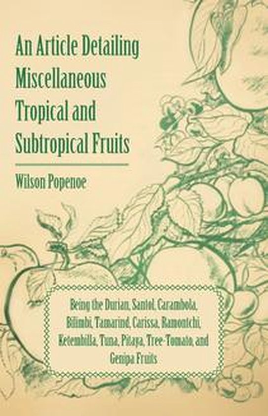 An Article Detailing Miscellaneous Tropical and Subtropical  ... - cover