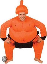 Kostuum Sumoworstelaar Oranje