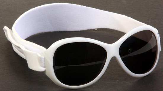 Banz - UV-beschermende zonnebril voor kinderen - Retro - Wit - maat Onesize (2-5yrs) van Banz — afbeelding 2