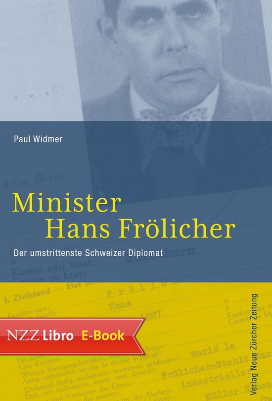 Minister Hans Frölicher - cover