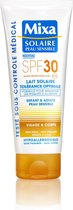 Mixa Zonnemelk Optimale Tolerentie SPF 30 - Gevoelige Huid - 200 ml - Zonnecrème