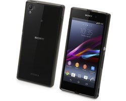 muvit Sony MFX Xperia Z1 Minigel Case Smoke Black