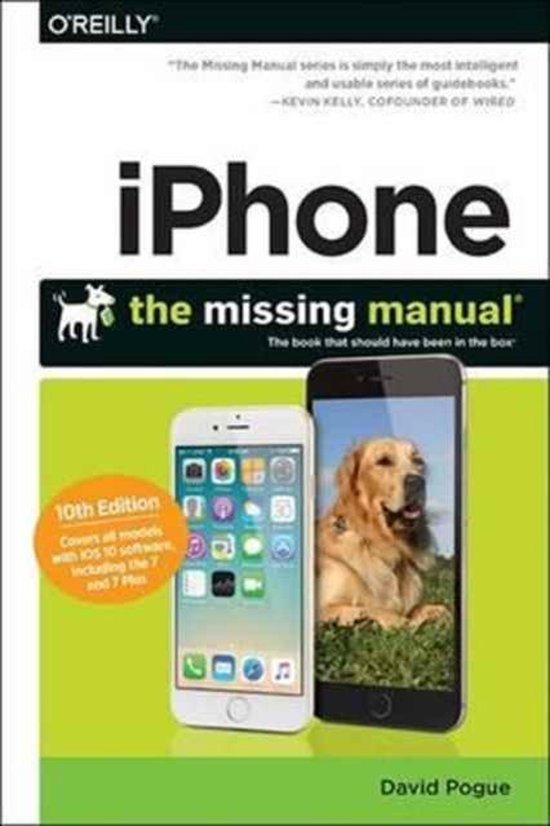 iPhone: The Missing Manual - cover