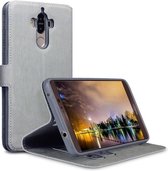 Huawei Mate 9 hoesje - Terrapin - Lichtgrijs - Kunstleer