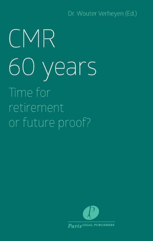 CMR 60 years: time for retirement or future proof - cover