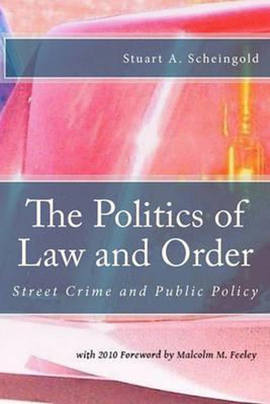 The Politics of Law and Order - cover