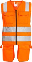 F. Engel 5501-770 EN 20471 Service Vest Oranje maat XXXL