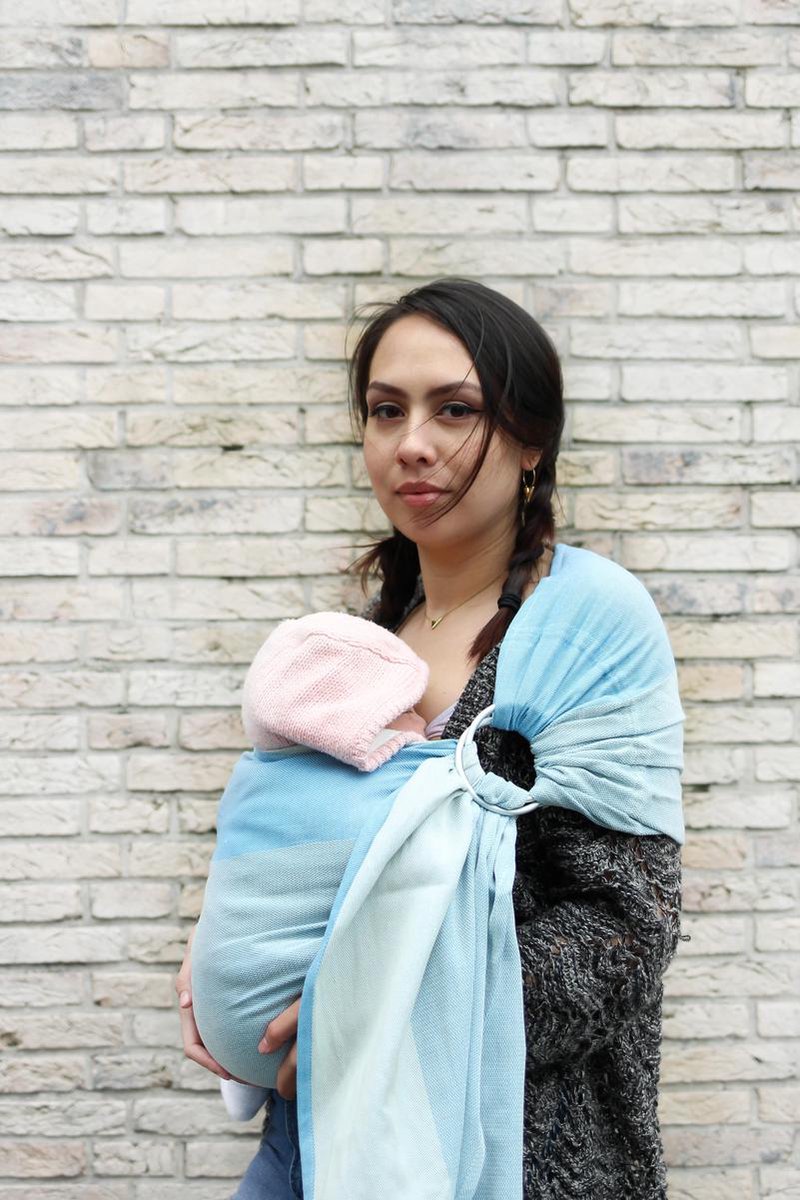Yaro Newborn Blue Ring Sling