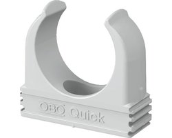 OBO Bettermann 2149004-100 Bevestigingsklem Grijs 100 stuk(s)