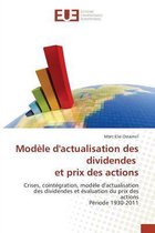 Mod le Dactualisation Des Dividendes Et Prix Des Actions