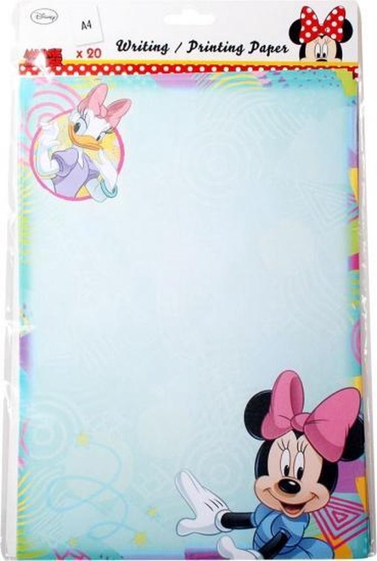 Minnie Mouse A4 schrijfpapier 20 vellen