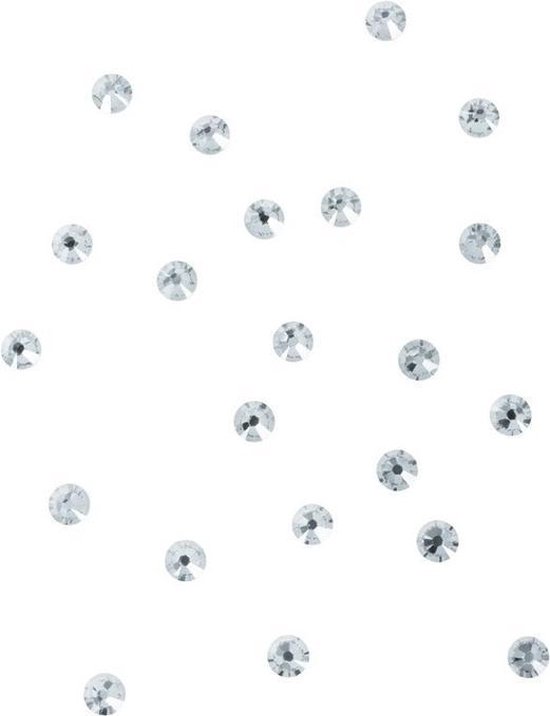 Swarovski steentjes Crystal zilver - 24 stuks - Kristal | bol.com