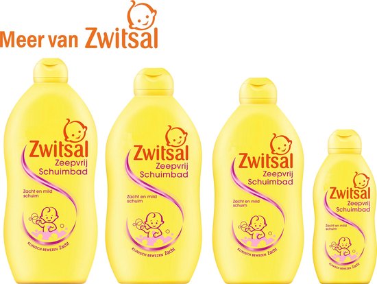 Zwitsal Baby - 200 ml - Badschuim van Zwitsal — afbeelding 3