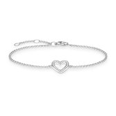 Thomas Sabo Sterling Silver Armband A1553-051-14-L19.5v (Verstelbaar: 16.50-19.50 cm)