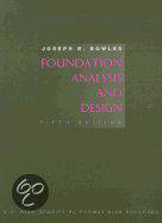 Foundation Analysis And Design - cover