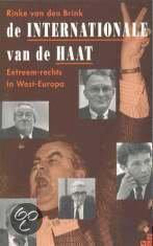 Boek cover de Internationale van de Haat - Rinke van den Brink van Rinke van den Brink (Onbekend)