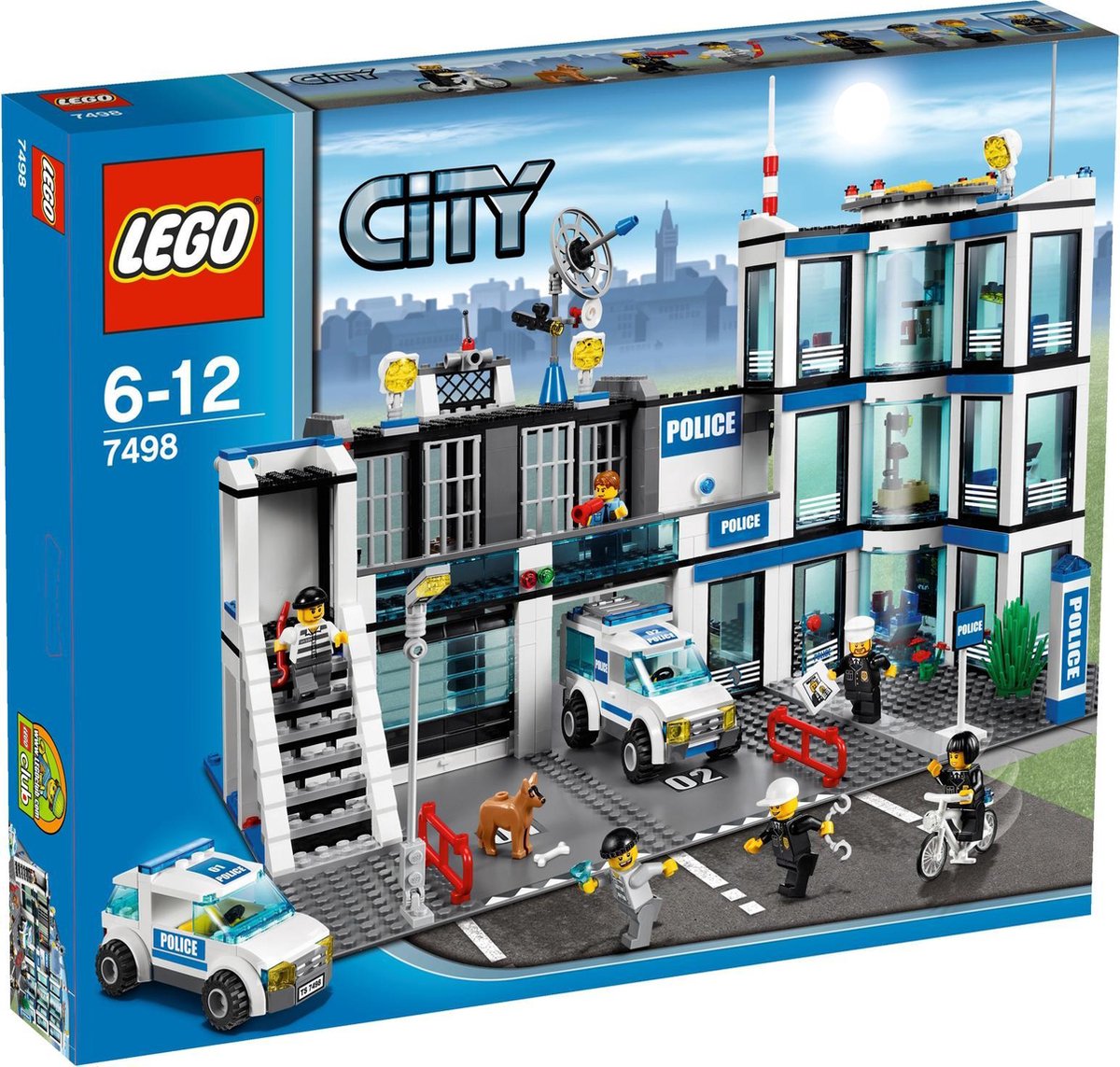 Hedendaags dealer periscoop LEGO City Politiebureau - 7498 | bol.com