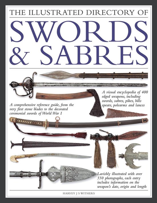The Illustrated Directory of Swords & Sabres - cover