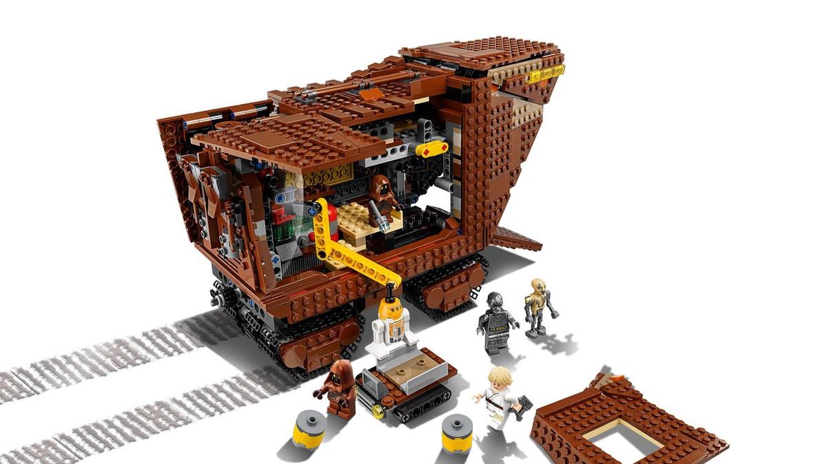 kapperszaak zal ik doen Doen LEGO Star Wars Sandcrawler - 75220 | bol.com