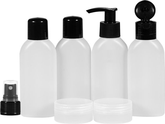 Reisflesjes Business Black PE