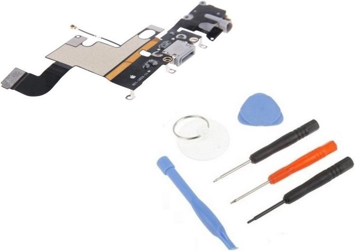 Geschikt voor de iPhone 6 dock connector - grijs - docking connector voor iPhone 6