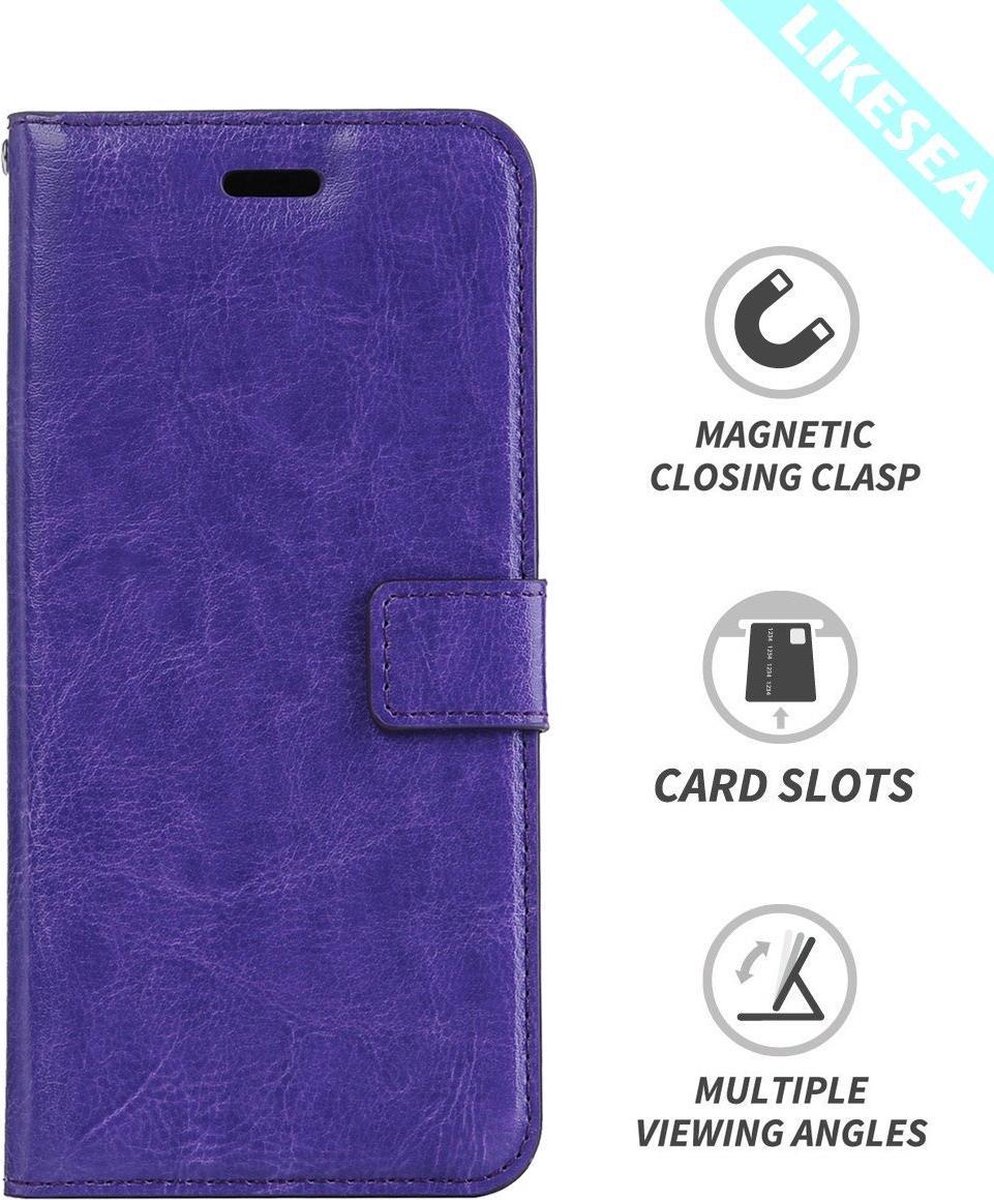 Sony Xperia XZ / XZs portemonnee hoesje - Paars