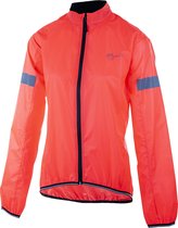 Rogelli Protect Regenjas - Fietsregenjack - Dames - Coral - Maat XS