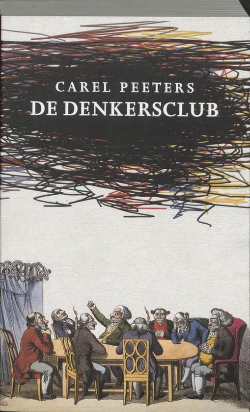 Cover van het boek 'De denkersclub' van Carel Peeters