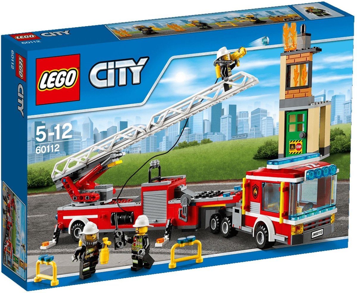 verschijnen Huis Armstrong LEGO 60112 Brandweer Ladderwagen | bol.com
