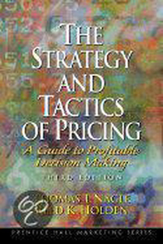 The Strategy and Tactics of Pricing - cover