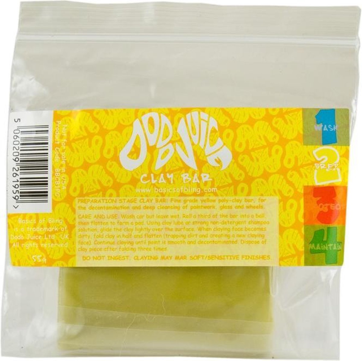 Dodo Juice Basics of Bling Clay Bar 55 gram